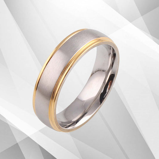 Men’s Titanium Engagement & Wedding Band Ring