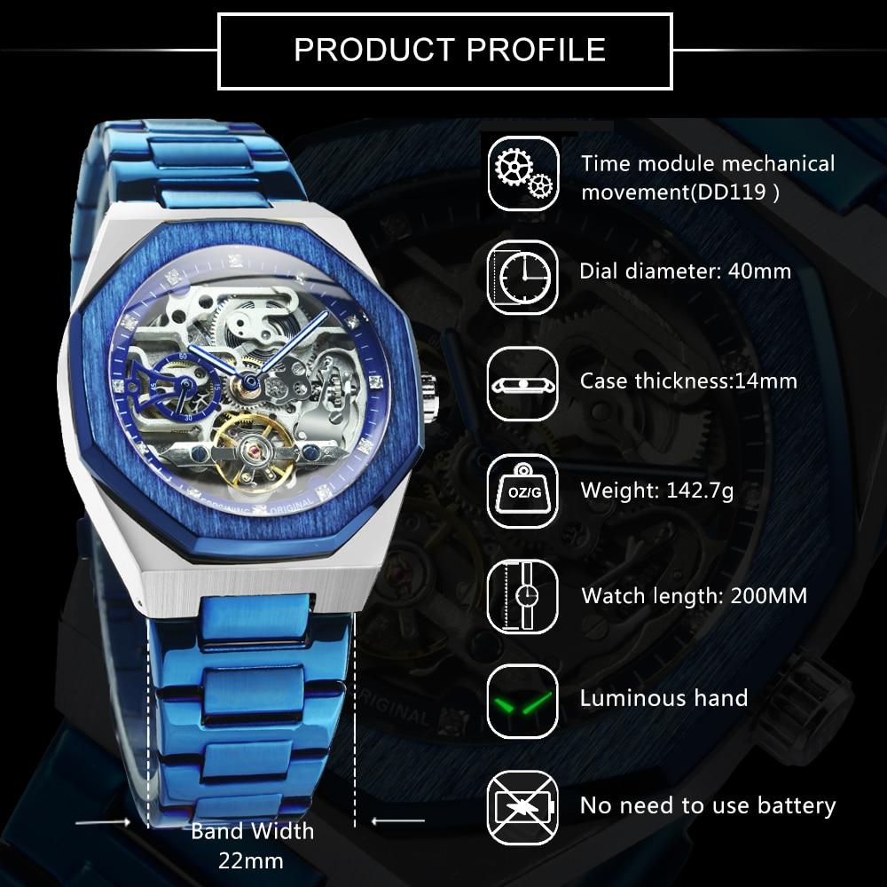 Automatic Luxury Mechanical Wristwatch