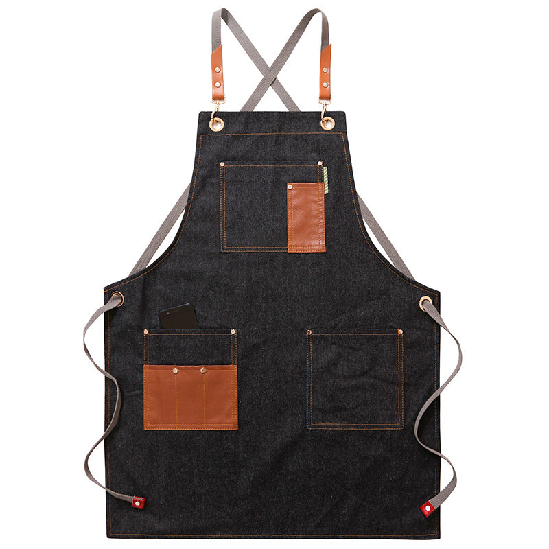 Mens Fashionable Work Overalls Wear Resistant Apron