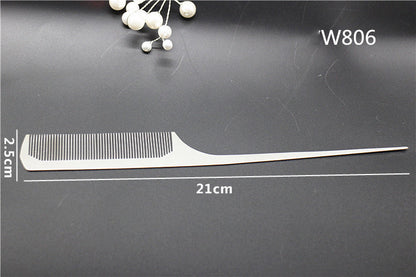 Anti Static Stainless Steel Barber Comb