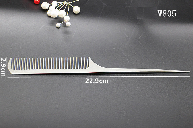 Anti Static Stainless Steel Barber Comb