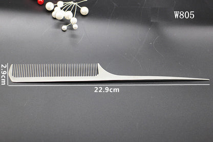 Anti Static Stainless Steel Barber Comb