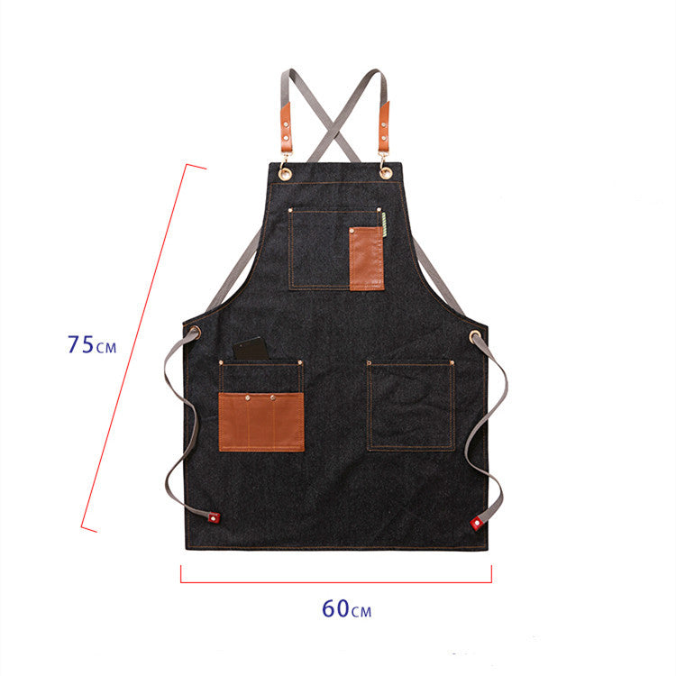 Mens Fashionable Work Overalls Wear Resistant Apron