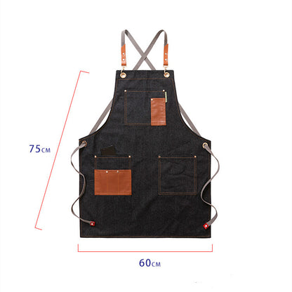 Mens Fashionable Work Overalls Wear Resistant Apron