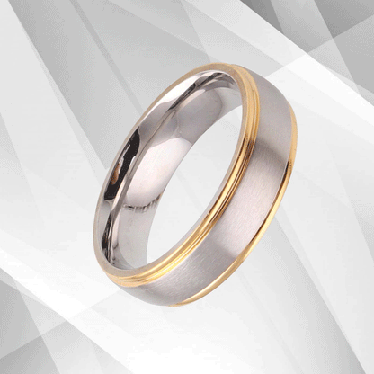 Men’s Titanium Engagement & Wedding Band Ring