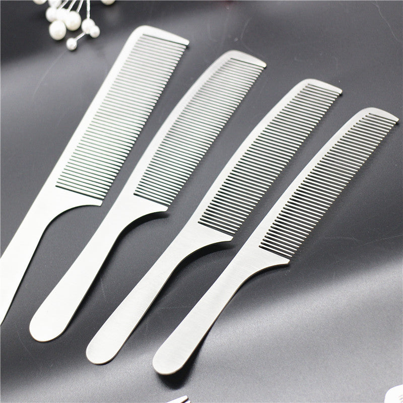 Anti Static Stainless Steel Barber Comb