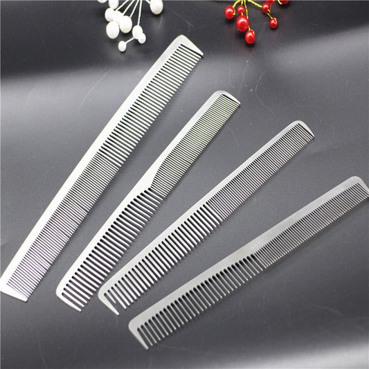 Anti Static Stainless Steel Barber Comb