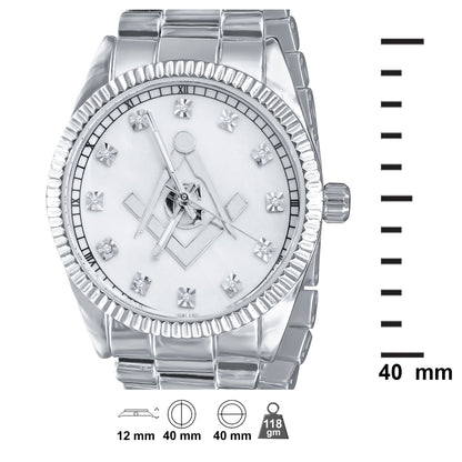 Bold Men’s Luxury Streetwear Timepiece