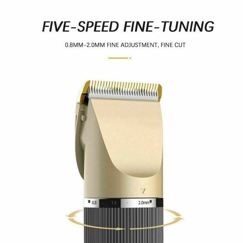Professional Hair Clippers Trimmer Men’s Barber Hair Cutting Kit