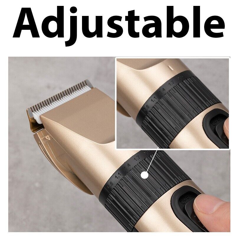 Professional Hair Clippers Trimmer Men’s Barber Hair Cutting Kit