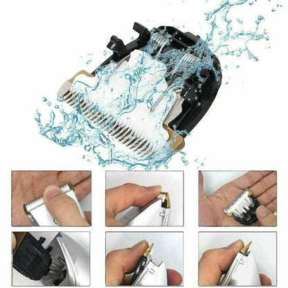 Professional Hair Clippers Trimmer Men’s Barber Hair Cutting Kit