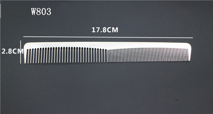 Anti Static Stainless Steel Barber Comb