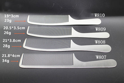 Anti Static Stainless Steel Barber Comb