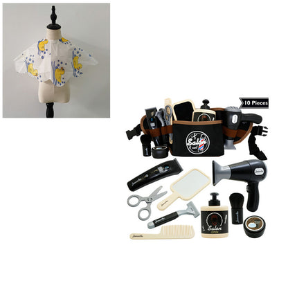Kids Hairdressing Toy Barber Tools Suit
