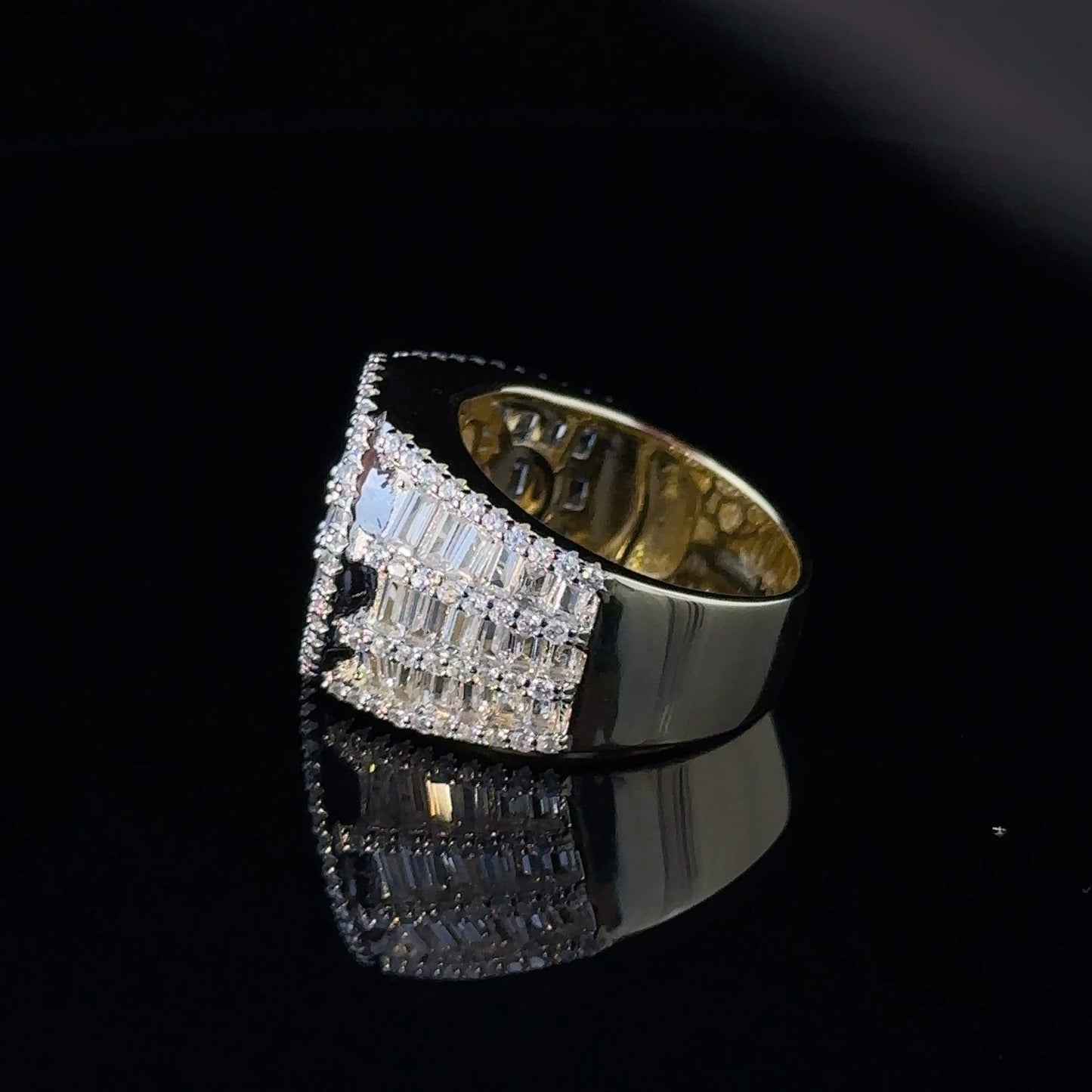 Men’s Hip Hop Iced Out Ring