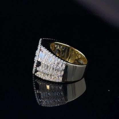 Men’s Hip Hop Iced Out Ring