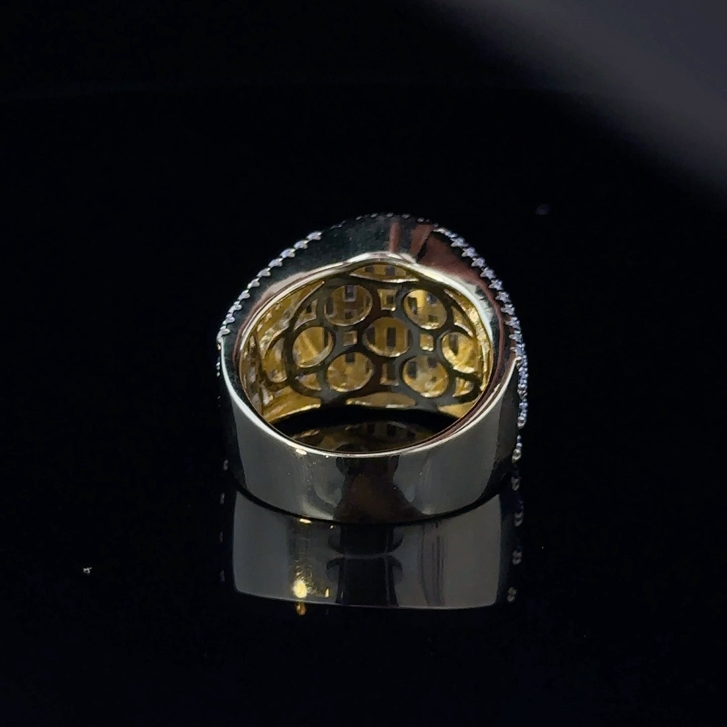 Men’s Hip Hop Iced Out Ring