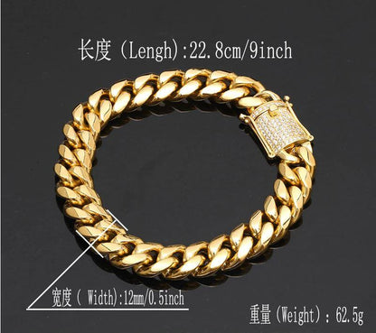 Men’s Luxury Iced Out Hip Hop Jewelry