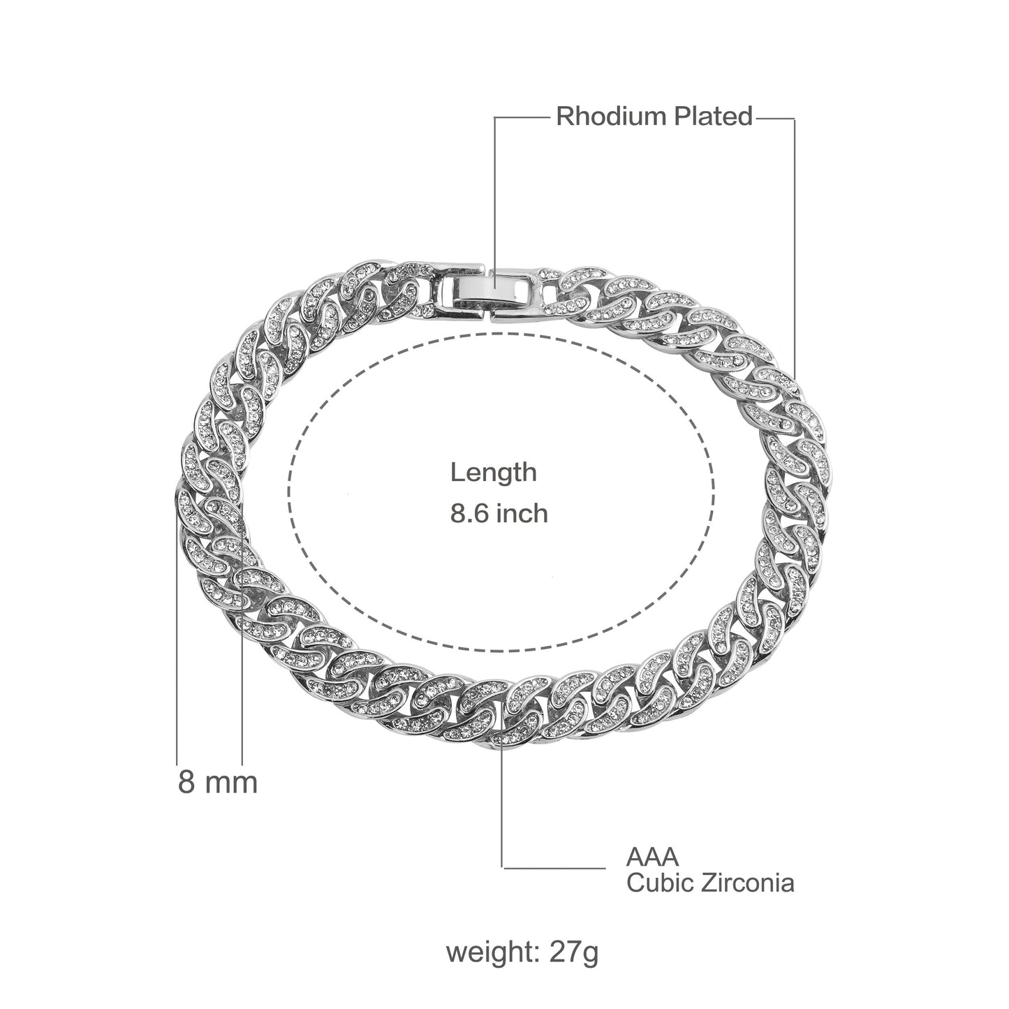 Men’s Stainless Steel Luxury Chain