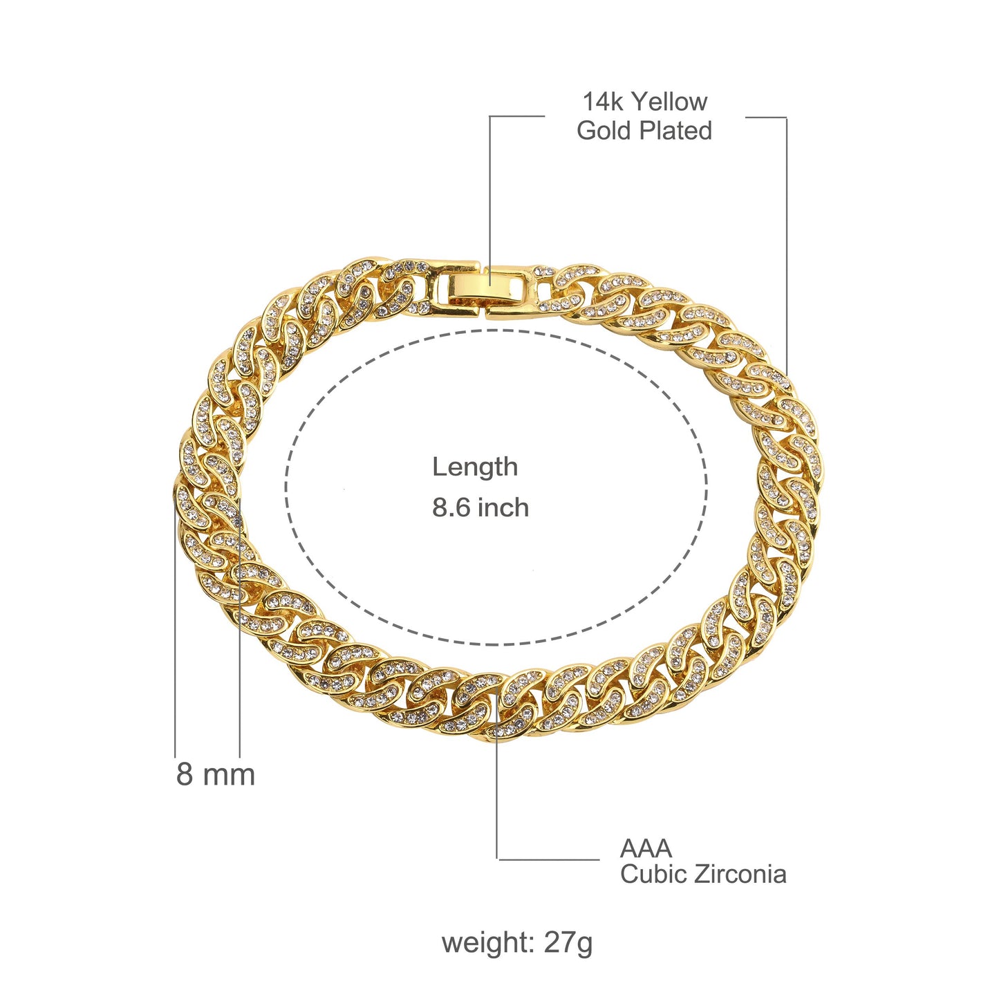 Men’s Stainless Steel Luxury Chain