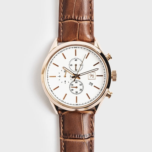 Premium Stainless Steel Quartz Wristwatch