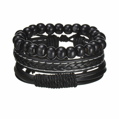 Modern Boho Leather & Rope Wrist Jewelry