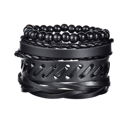 Modern Boho Leather & Rope Wrist Jewelry
