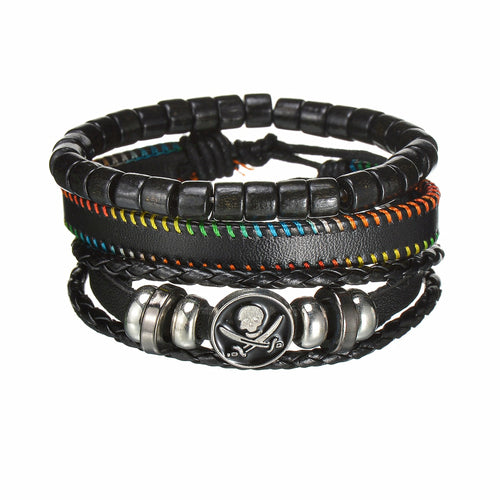 Modern Boho Leather & Rope Wrist Jewelry
