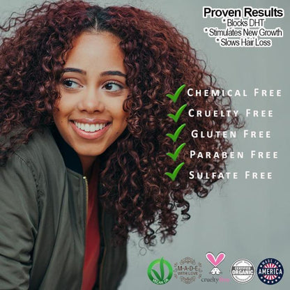 Caffeine Hair Growth Shampoo Organic Formula
