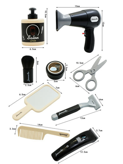 Kids Hairdressing Toy Barber Tools Suit