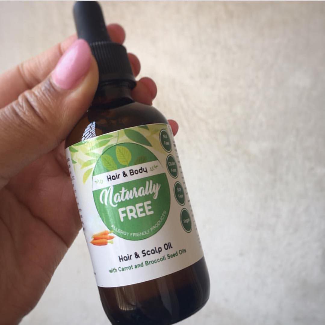 Hypoallergenic Carrot Hair and Scalp Oil
